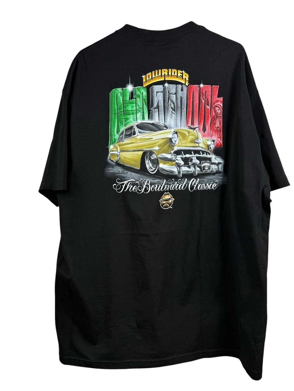 Low Rider Old School Black Double Sided T-Shirt Men’s Size 2XL NWT